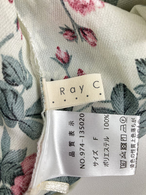 RAY CASSIN/レイカズン/Tシャツ/カットソー/トップス/アイボリー/F