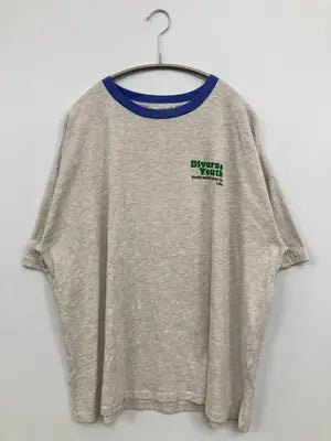 continuer de NICE CLAUP/コンティニューデナイスクラップ/Tシャツ/カットソー/トップス/グレー/F