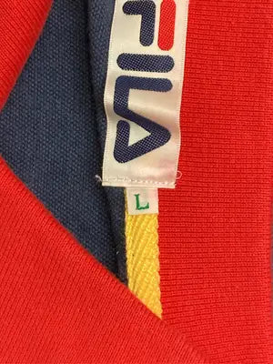 FILA/フィラ/ポロシャツ/トップス/ネイビー/L
