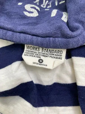 WORKS STANDARD/Tシャツ/カットソー/トップス/ネイビー/M