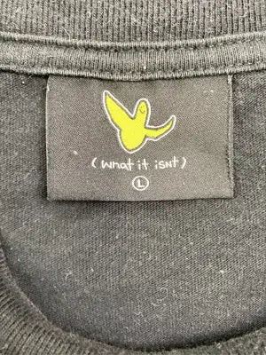 what it isnt/Tシャツ/カットソー/トップス/ブラック/L