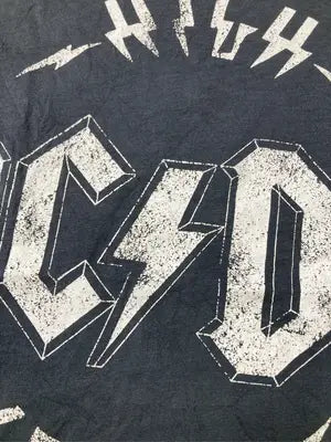 ACDC/Tシャツ/カットソー/トップス/ブラック/ＸＬ