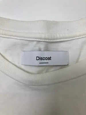 Discoat/ディスコート/Tシャツ/カットソー/トップス/ホワイト/L