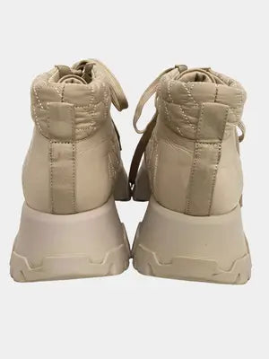 CHARLES & KEITH/チャールズアンドキース/スニーカー/シューズ/ベージュ/38