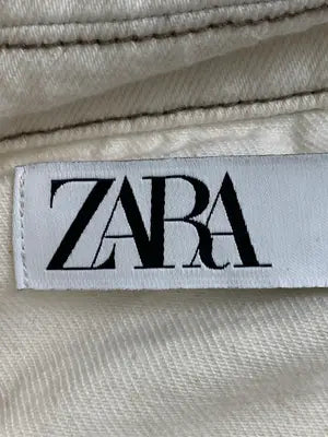 ZARA/ザラ/デニムジャケット/ジャケット/アウター/アイボリー/USA M