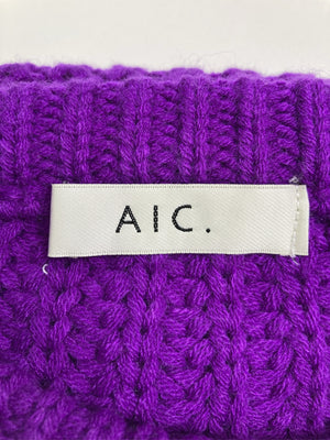 AIC./エーアイシー/ニット/セーター/トップス/パープル/M