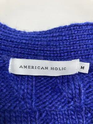 AMERICAN HOLIC/アメリカンホリック/カーディガン/ボレロ/トップス/ブルー/M