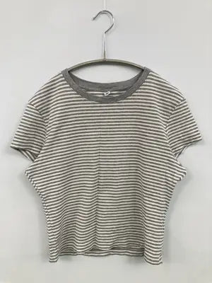 UNIQLO/ユニクロ/Tシャツ/カットソー/トップス/グレー/L