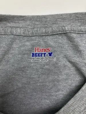 Hanes/ヘインズ/Tシャツ/カットソー/トップス/グレー/XL