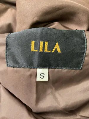 LILA/ダウンジャケット/コート/ジャケット/アウター/ブラウン/S