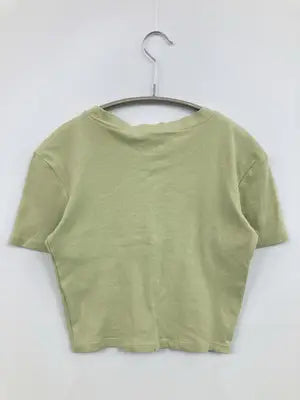 ZARA/ザラ/Tシャツ/カットソー/トップス/ライトグリーン/EUR S