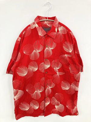 GENUINE/ジェニュイン/シャツ/ブラウス/トップス/レッド/L