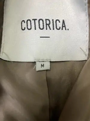COTORICA/コトリカ/チェスターコート/ジャケット/アウター/ブラウン/M