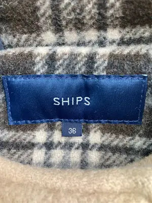 SHIPS/シップス/ダッフルコート/ジャケット/アウター/ベージュ/36