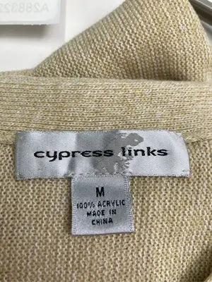 Cypress Links/カーディガン/ボレロ/トップス/ベージュ/M