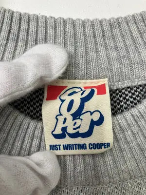 JUST WRITING COOPER/ニット/セーター/トップス/グレー/F
