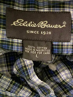 Eddie Bauer/エディーバウアー/シャツ/ブラウス/トップス/ブルー/L