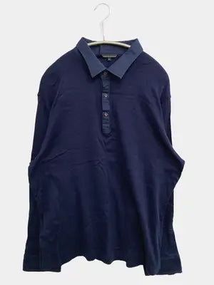 UNIQLO/ユニクロ/ポロシャツ/トップス/ネイビー/XL