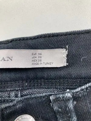 ZARA MAN/ザラマン/デニムパンツ/パンツ/ブラック/EUR 36