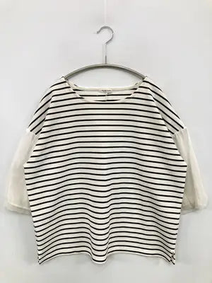 GLACIER/グラシア/Tシャツ/カットソー/トップス/ホワイト/M