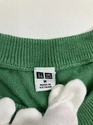 UNIQLO/ユニクロ/カーディガン/ボレロ/トップス/グリーン/M