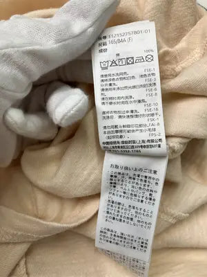 Ungrid/アングリッド/Tシャツ/カットソー/トップス/アイボリー/F