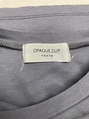 OPAQUE.CLIP/オペークドットクリップ/Tシャツ/カットソー/トップス/グレー/38/M