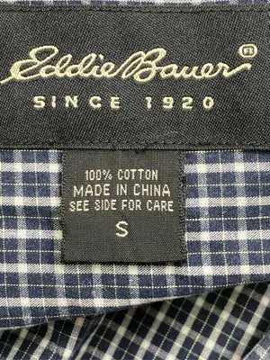 Eddie Bauer/エディーバウアー/シャツ/ブラウス/トップス/ネイビー/S