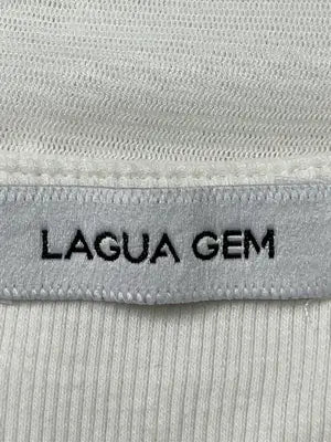 LAGUA GEM/ラグアジェム/ノースリーブ/トップス/ホワイト/F