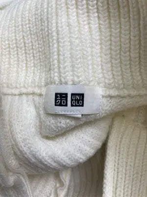 UNIQLO/ユニクロ/ニット/セーター/トップス/ホワイト/M