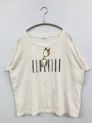 BACK NUMBER/バックナンバー/Tシャツ/カットソー/トップス/ホワイト/M