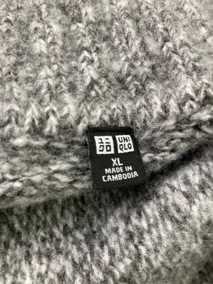 UNIQLO/ユニクロ/カーディガン/ボレロ/トップス/グレー/XL