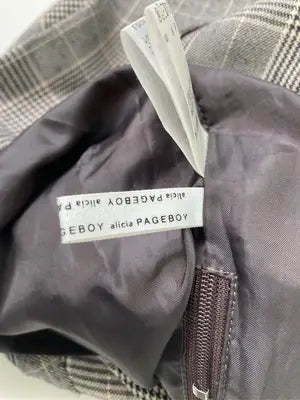 alicia PAGEBOY/アリシアページボーイ/ミモレ/半端丈スカート/スカート/グレー/M