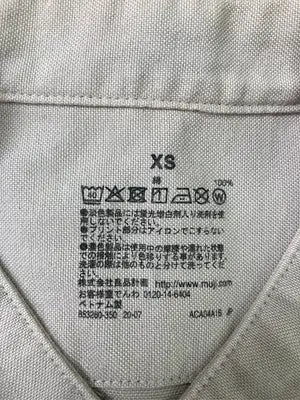 無印良品/ムジルシリョウヒン/シャツ/ブラウス/トップス/ベージュ/XS