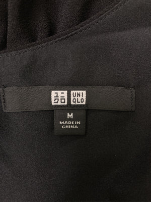 UNIQLO/ユニクロ/ドレス/ワンピース/ドレス/ブラック/M
