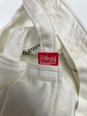 Manhattan Portage/マンハッタンポーテージ/キャップ/帽子/ホワイト/フリーサイズ