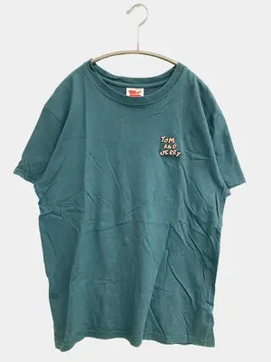 TOM and JERRY/トムアンドジェリー/Tシャツ/カットソー/トップス/グリーン/L
