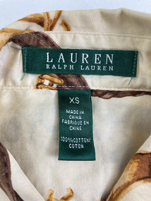 LAUREN/ローレン/シャツ/ブラウス/トップス/アイボリー/XS