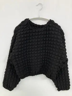 Amista/アミスタ/Tシャツ/カットソー/トップス/ブラック/M