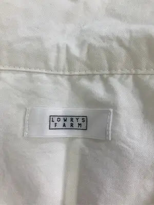 LOWRYS FARM/ローリーズファーム/シャツ/ブラウス/トップス/ホワイト/F