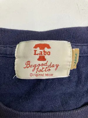 T Labo/Tシャツ/カットソー/トップス/ネイビー/LARGE
