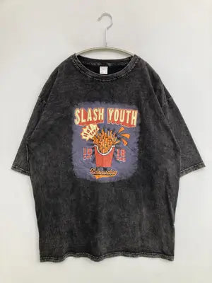 Tシャツ/カットソー/トップス/ブラック/3