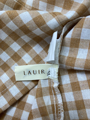 LAUIR/ラウアー/シャツ/ブラウス/トップス/ブラウン/M