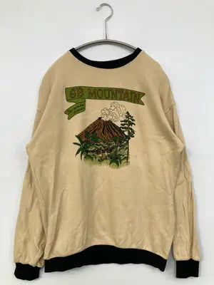 Tシャツ/カットソー/トップス/ベージュ/L