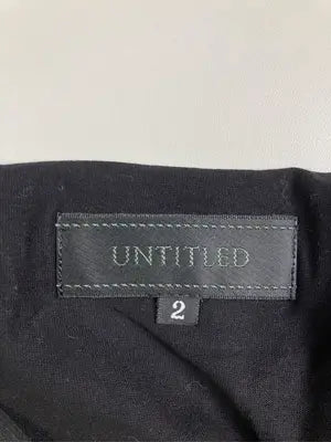 UNTITLED/アンタイトル/Tシャツ/カットソー/トップス/ブラック/2