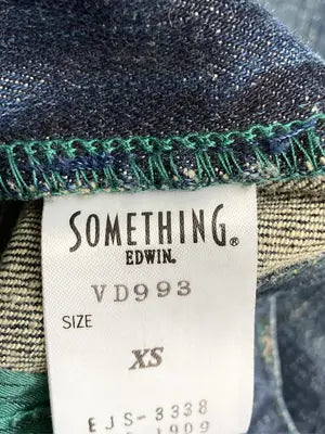 SOMETHING/サムシング/デニムパンツ/パンツ/ネイビー/XS