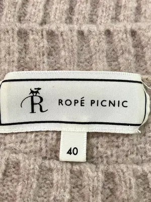 ROPE PICNIC/ロペピクニック/ニット/セーター/トップス/ベージュ/40