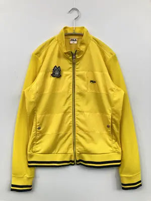 FILA/フィラ/ジャージ/トラックジャケット/トップス/イエロー/L