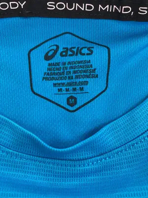 asics/アシックス/Tシャツ/カットソー/トップス/スカイブルー/M