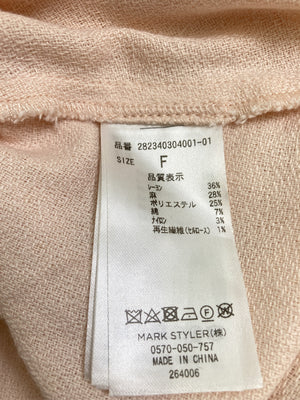 merry jenny/メリージェニー/シャツワンピース/ワンピース/ドレス/オレンジ/F